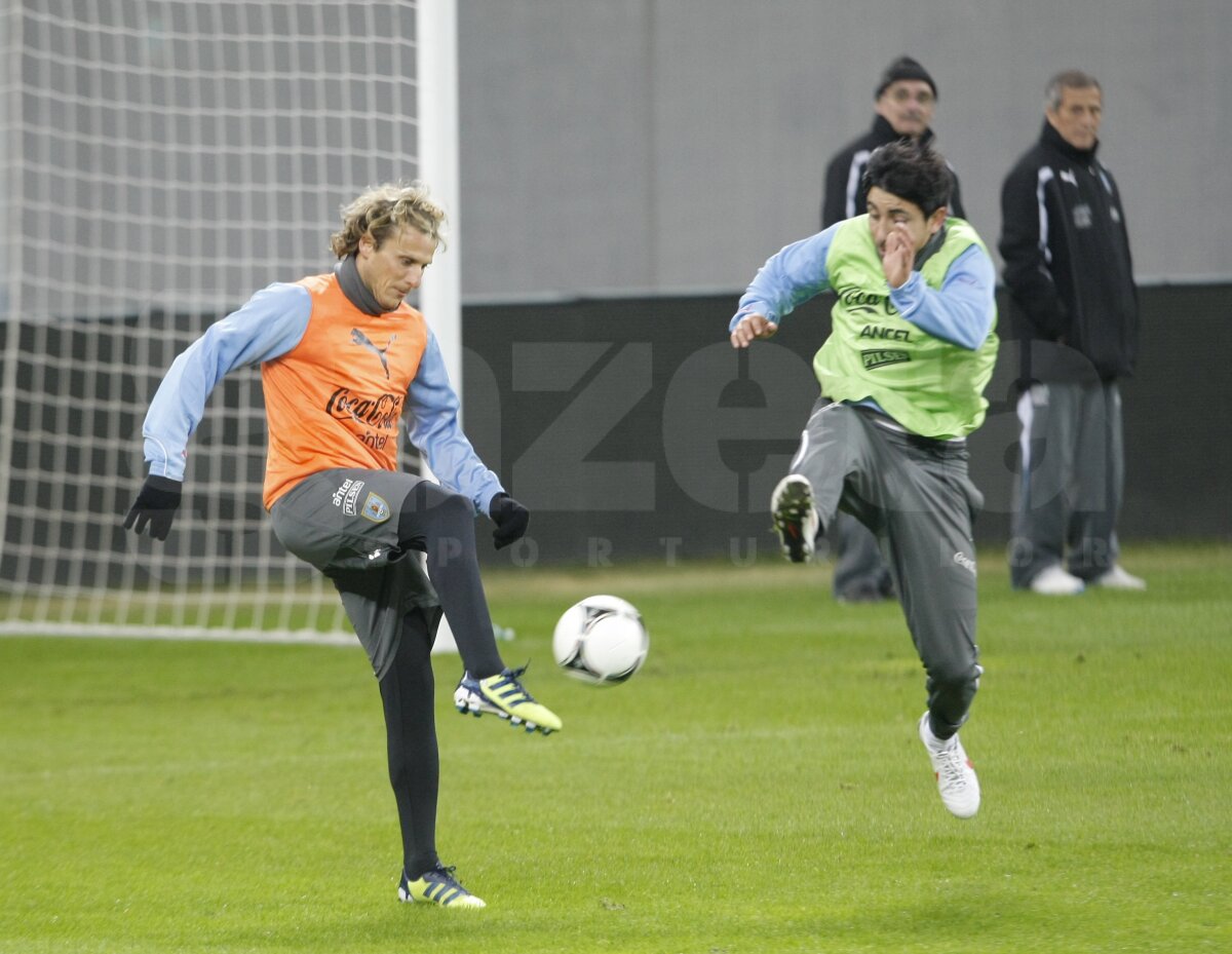 FOTO » Uruguayenii au fost impresionaţi de Naţional Arena