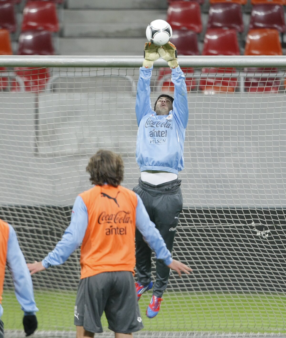 FOTO » Uruguayenii au fost impresionaţi de Naţional Arena