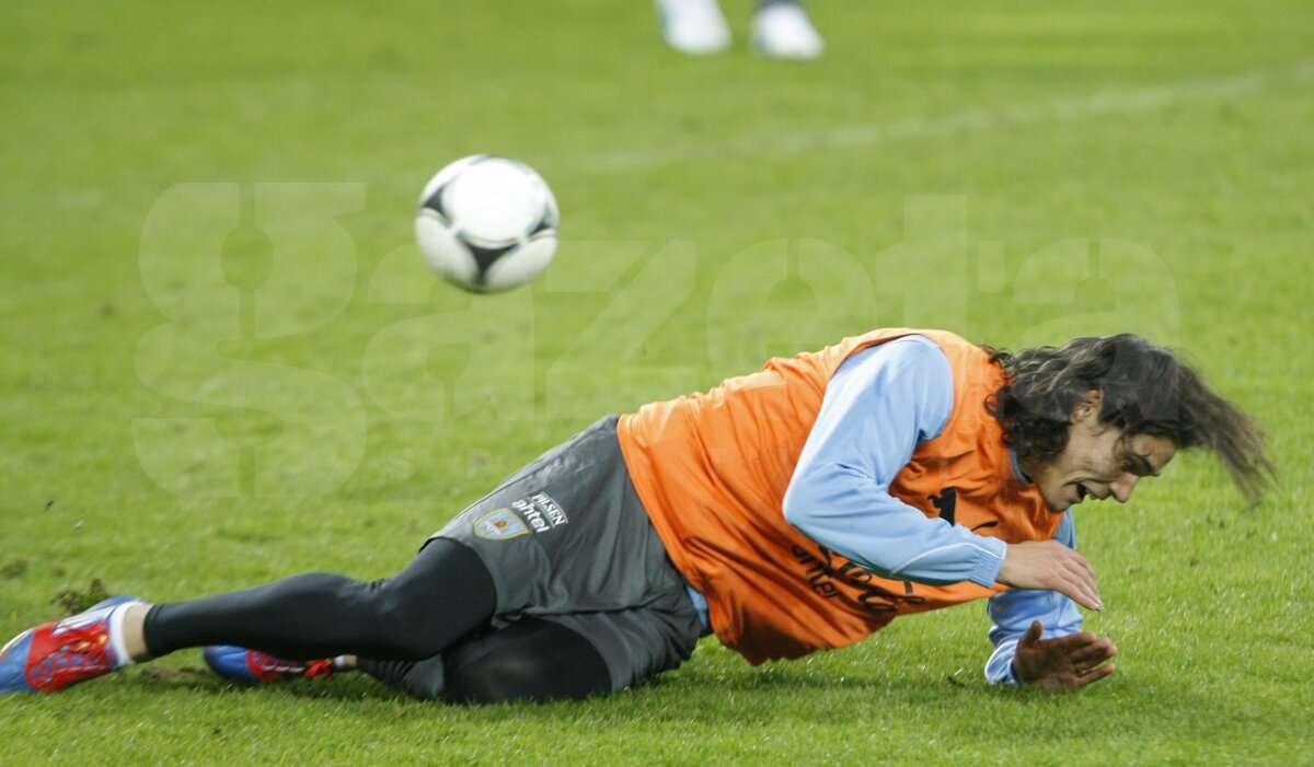 FOTO » Uruguayenii au fost impresionaţi de Naţional Arena