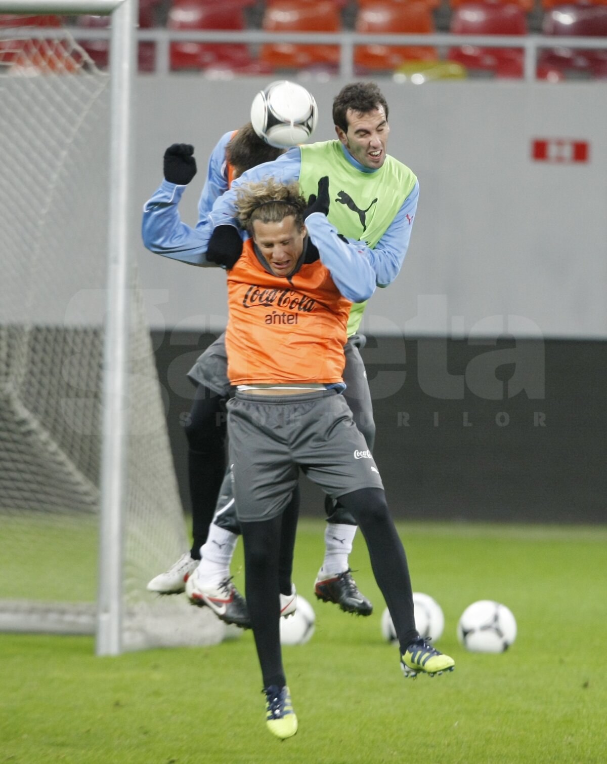 FOTO » Uruguayenii au fost impresionaţi de Naţional Arena