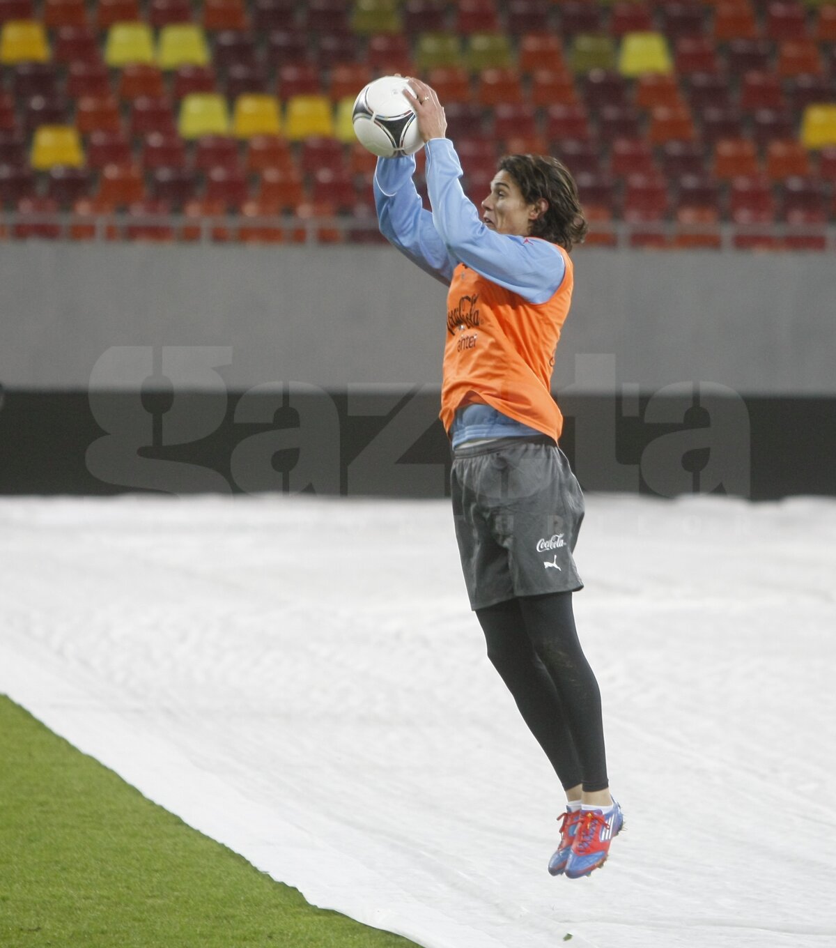 FOTO » Uruguayenii au fost impresionaţi de Naţional Arena