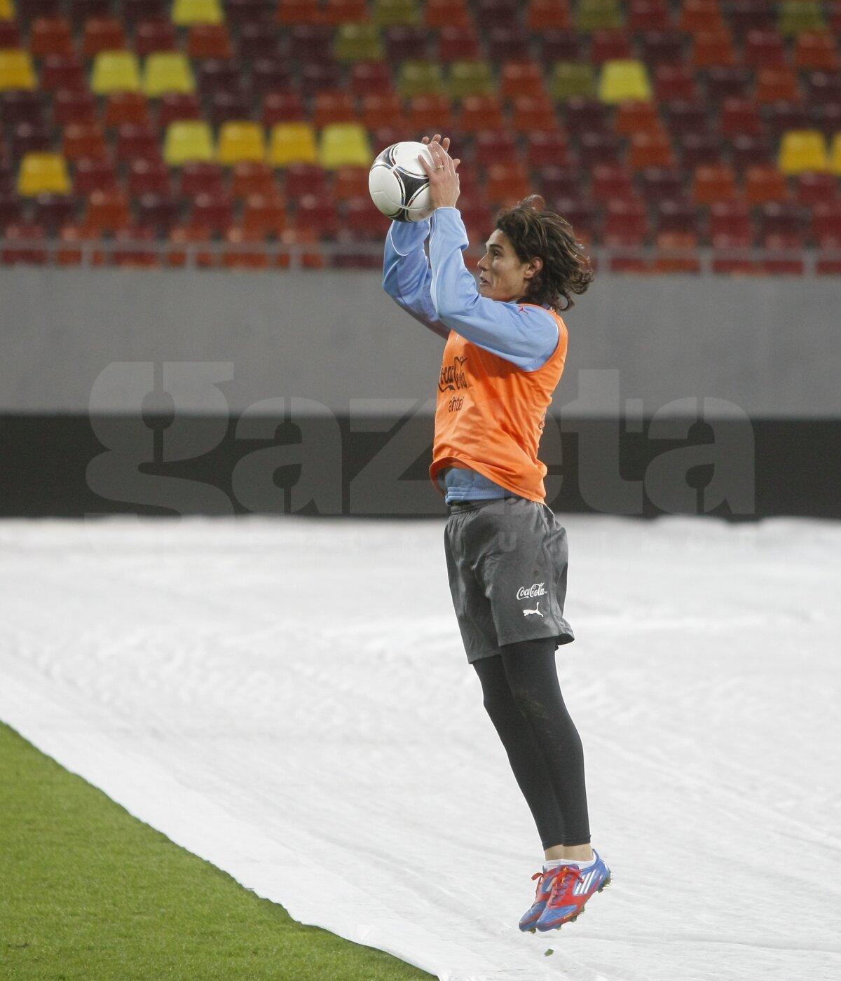 FOTO » Uruguayenii au fost impresionaţi de Naţional Arena