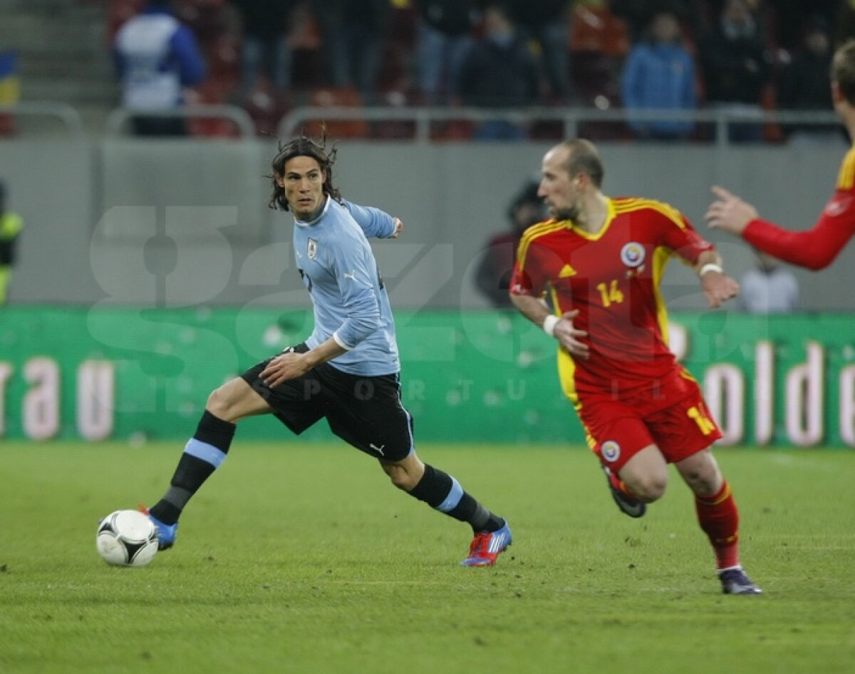 Egalii lui Cavani şi Forlan » România - Uruguay 1-1