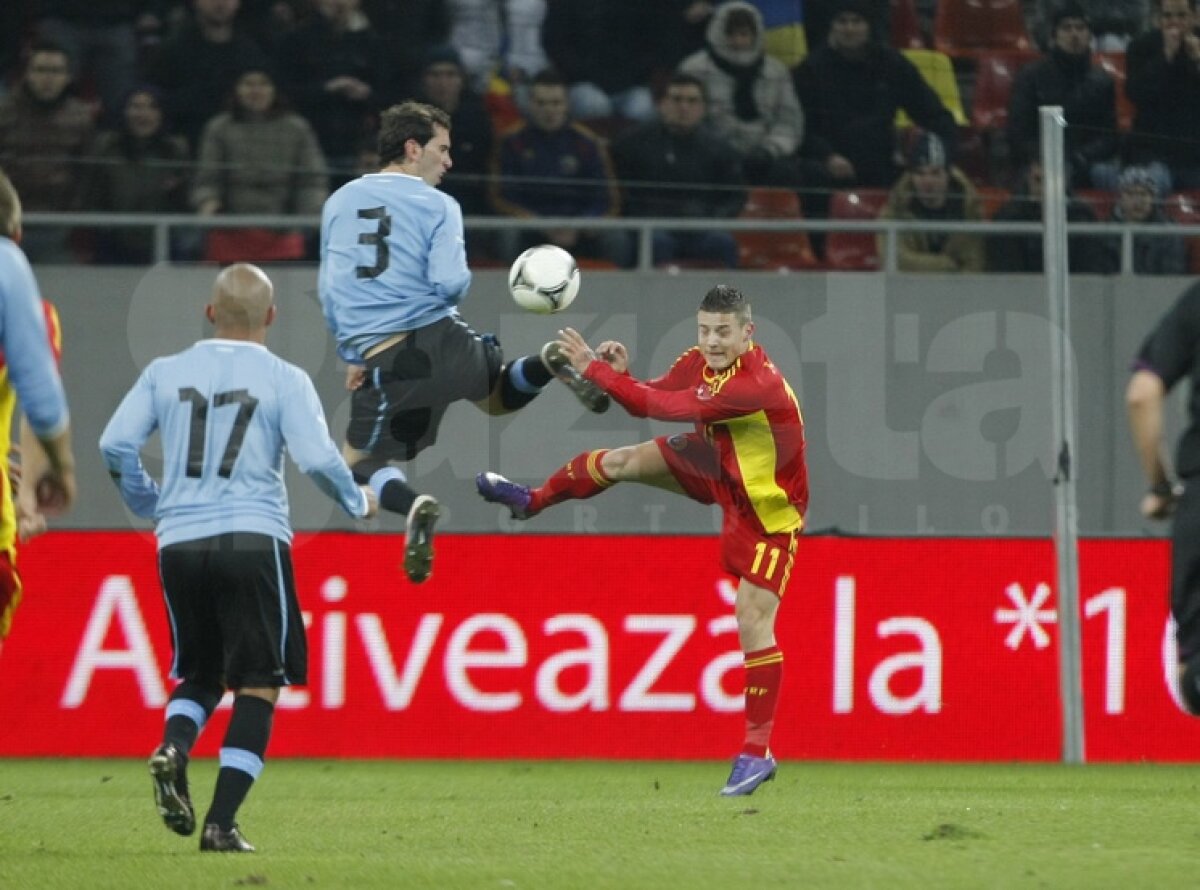 Egalii lui Cavani şi Forlan » România - Uruguay 1-1