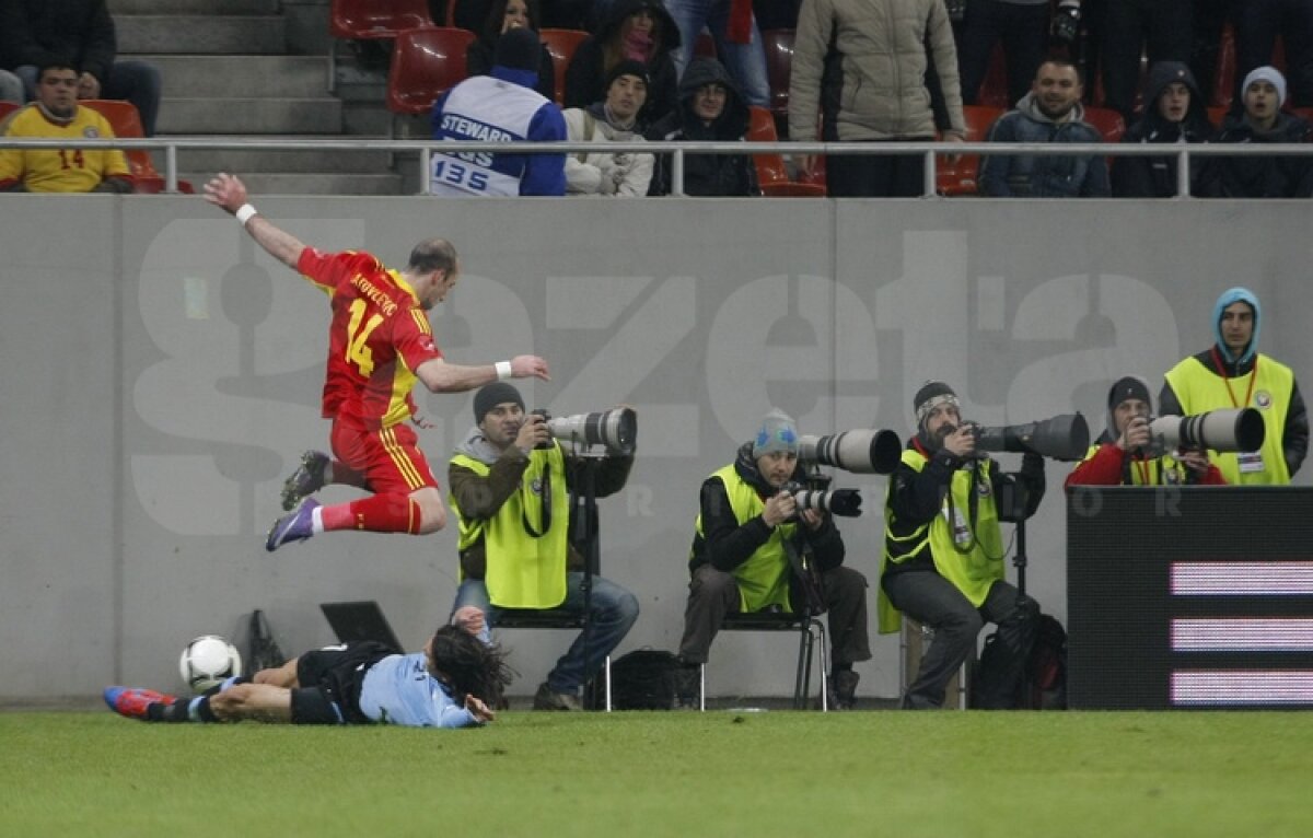 Egalii lui Cavani şi Forlan » România - Uruguay 1-1