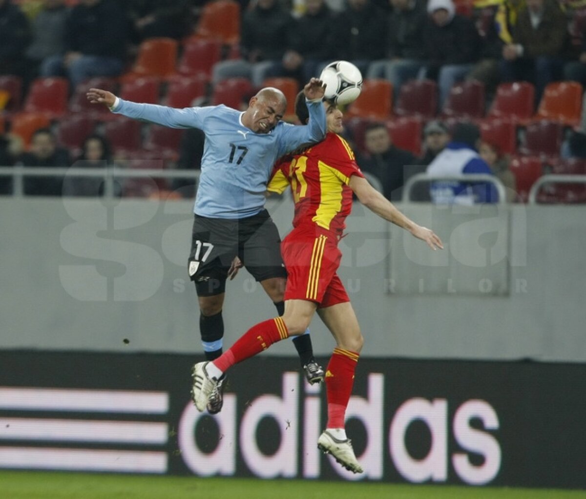 Egalii lui Cavani şi Forlan » România - Uruguay 1-1