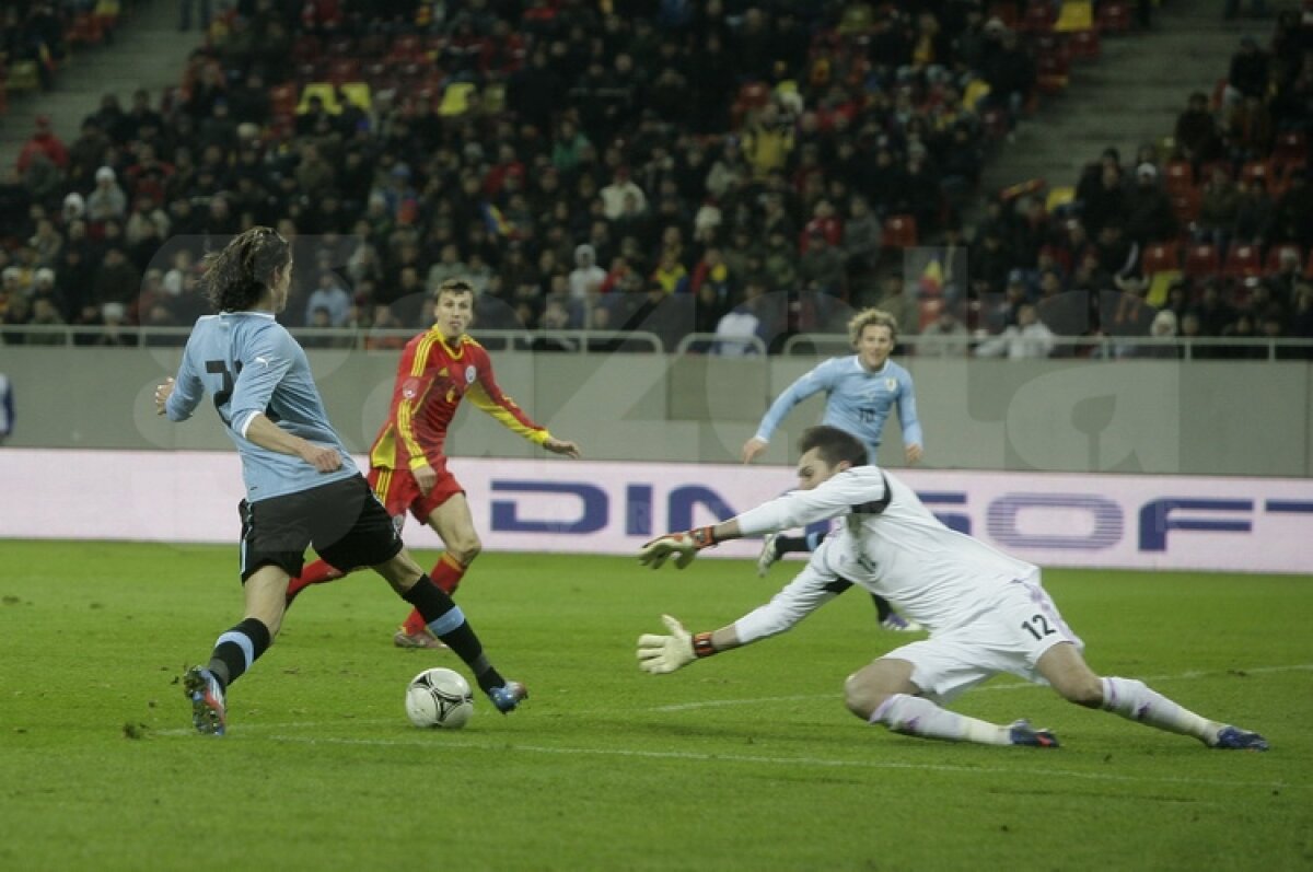 Egalii lui Cavani şi Forlan » România - Uruguay 1-1