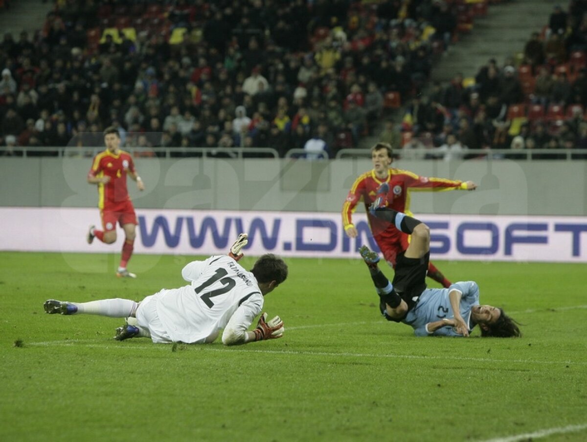 Egalii lui Cavani şi Forlan » România - Uruguay 1-1