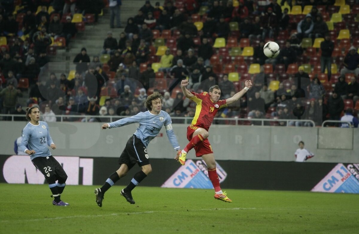 Egalii lui Cavani şi Forlan » România - Uruguay 1-1