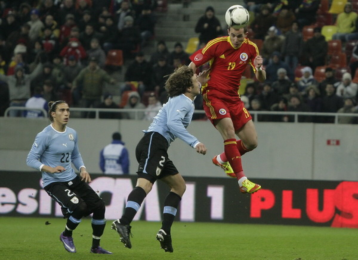 Egalii lui Cavani şi Forlan » România - Uruguay 1-1