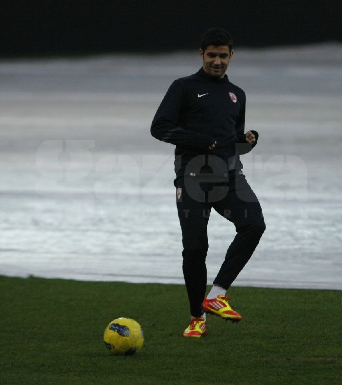 FOTO "Cîinii" s-au antrenat în premieră pe Arena Naţională: "Batem sigur!"