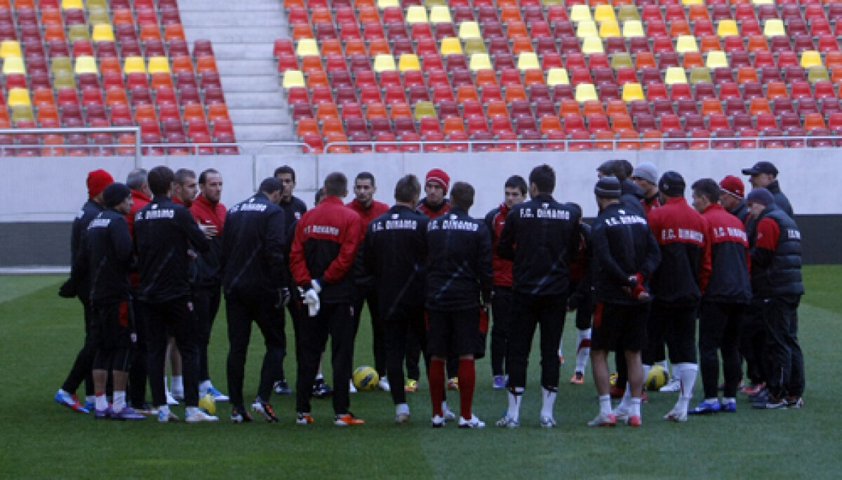 GALERIE FOTO Dinamo s-a antrenat în premieră pe Naţional Arena » ”Fuge mingea ca nebuna”
