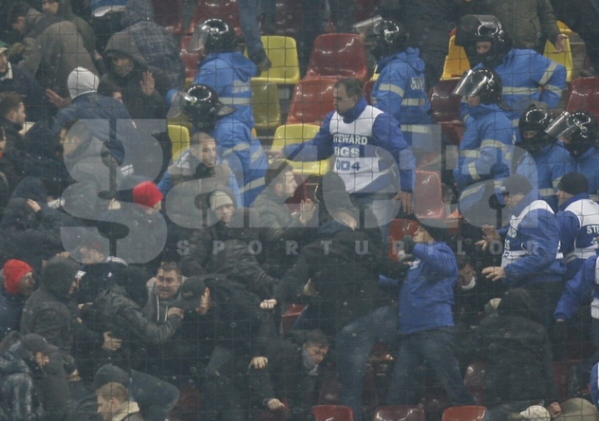 VIDEO & FOTO Imagini cu incidentele de pe Naţional Arena