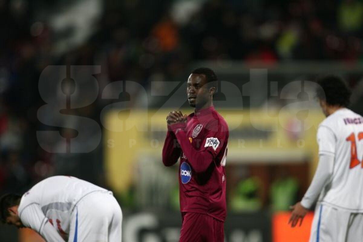 CFR Cluj învinge Tg. Mureş cu 1-0 şi urcă pe primul loc