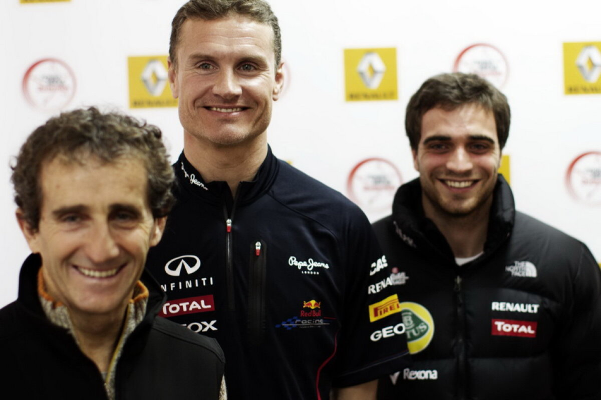 David Coulthard a condus un… Logan :)