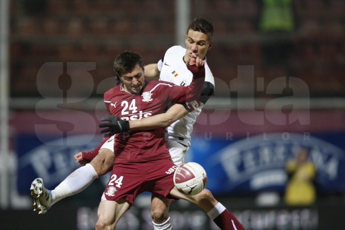 FOTO Rapid - U Cluj 1-1 » Pancu şi Rapid au luat un start şchiop în goana spre titlu