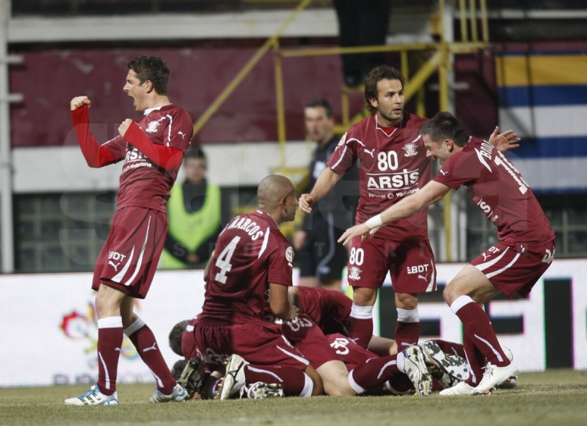 FOTO Rapid - U Cluj 1-1 » Pancu şi Rapid au luat un start şchiop în goana spre titlu