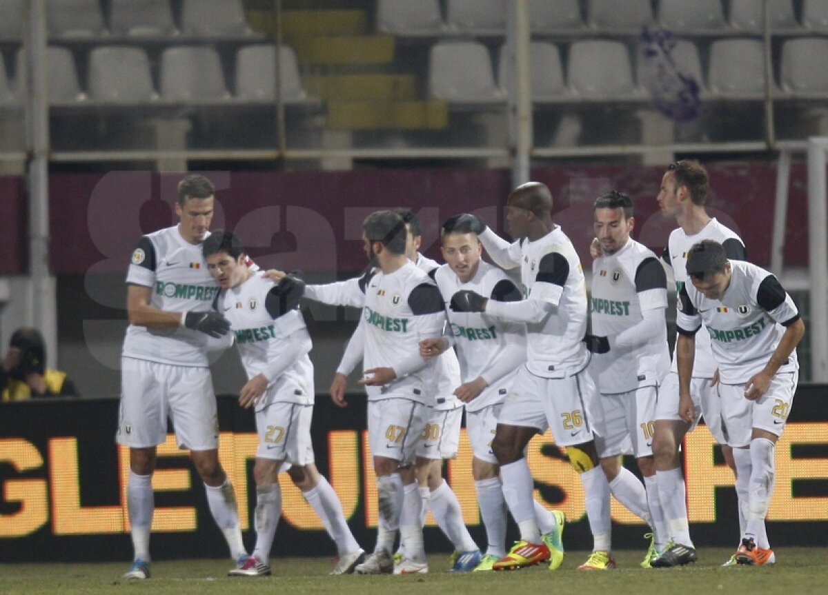 FOTO Rapid - U Cluj 1-1 » Pancu şi Rapid au luat un start şchiop în goana spre titlu