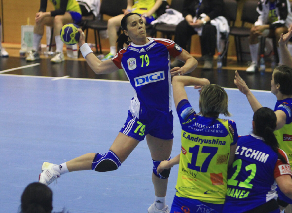 FOTO Oltchim s-a calificat în semifinalele Ligii după 30-26 cu Krim Ljubljana