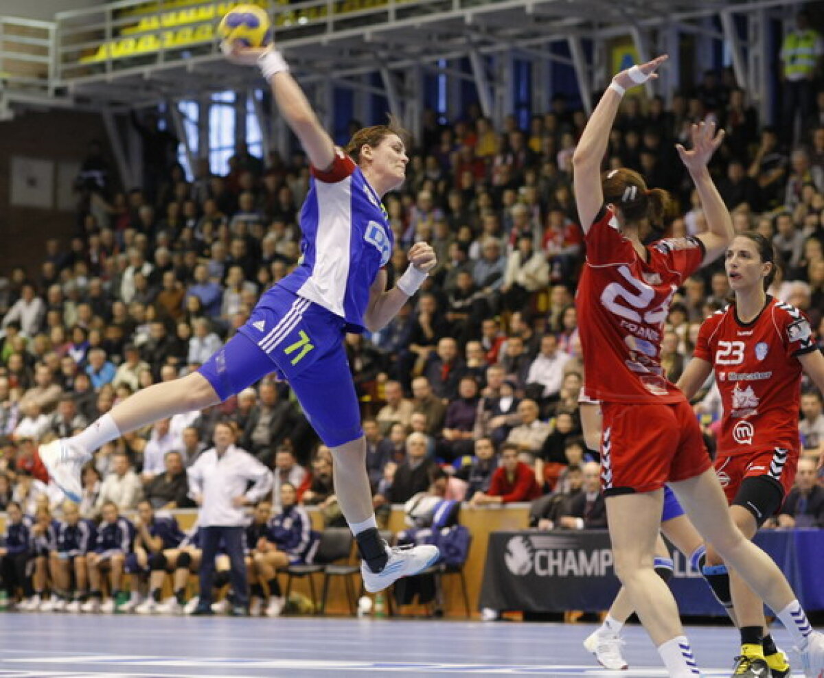 FOTO Oltchim s-a calificat în semifinalele Ligii după 30-26 cu Krim Ljubljana