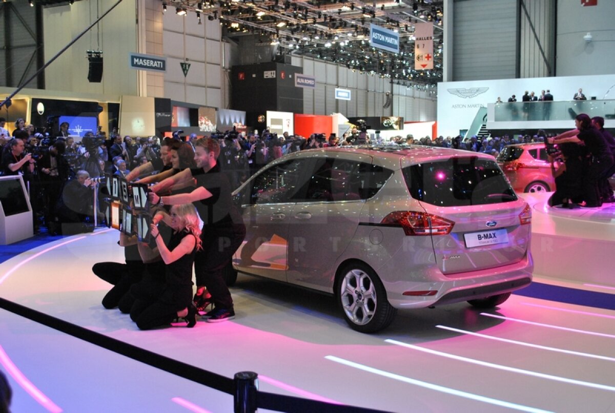 FOTO & VIDEO Salonul Auto de la Geneva » Ford B-Max, lansat oficial!