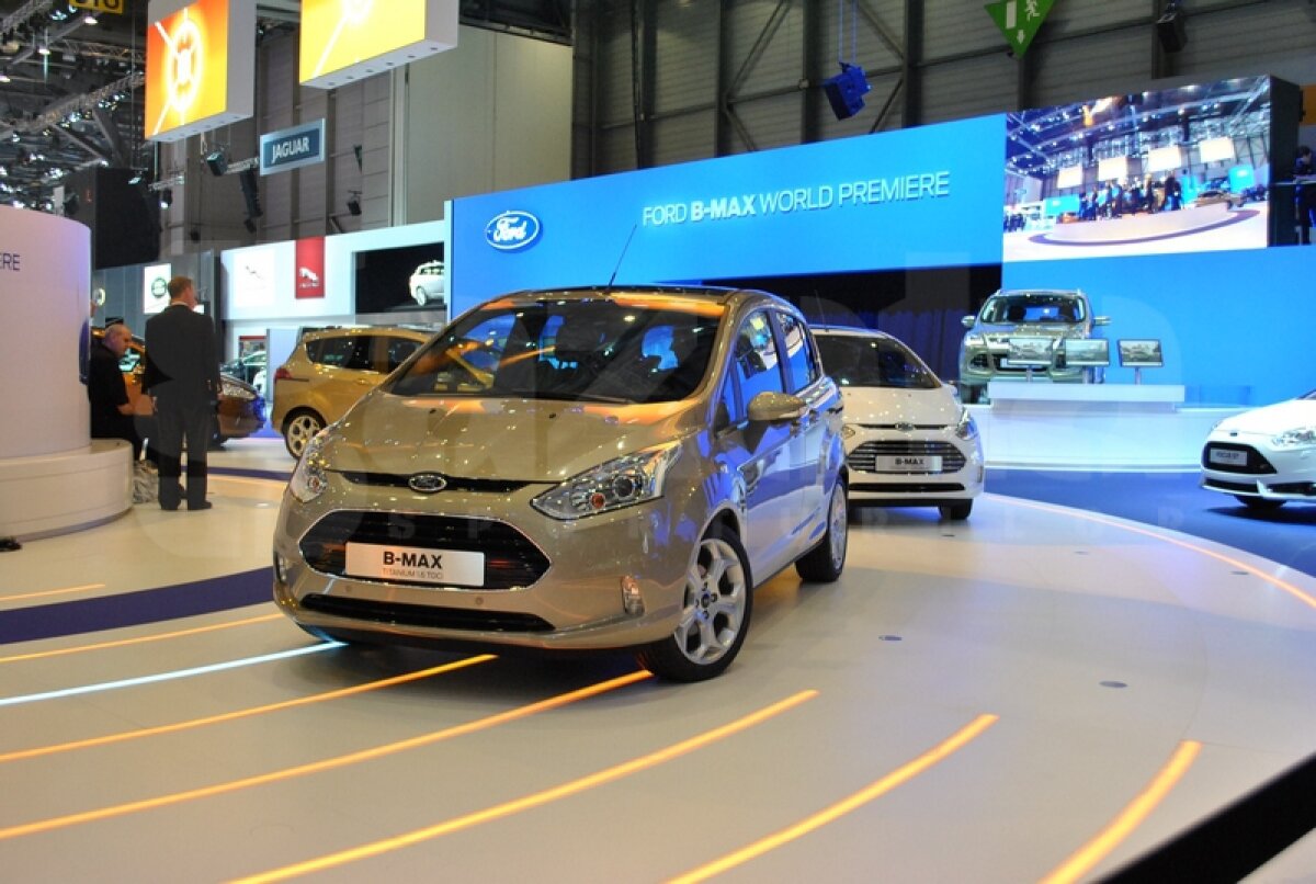 FOTO & VIDEO Salonul Auto de la Geneva » Ford B-Max, lansat oficial!