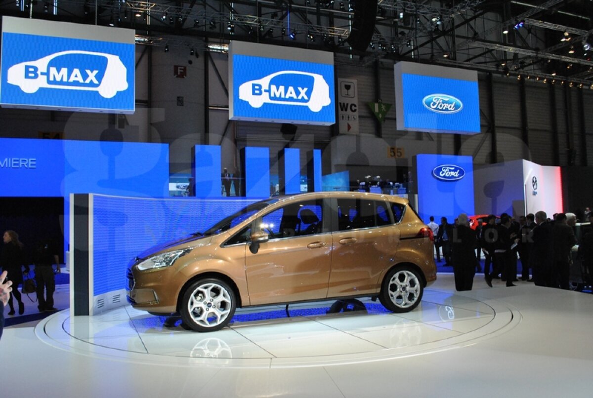 FOTO & VIDEO Salonul Auto de la Geneva » Ford B-Max, lansat oficial!