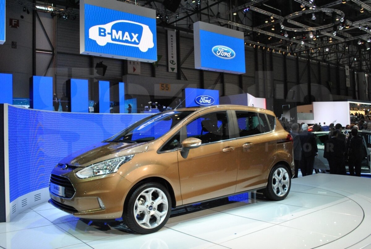 FOTO & VIDEO Salonul Auto de la Geneva » Ford B-Max, lansat oficial!