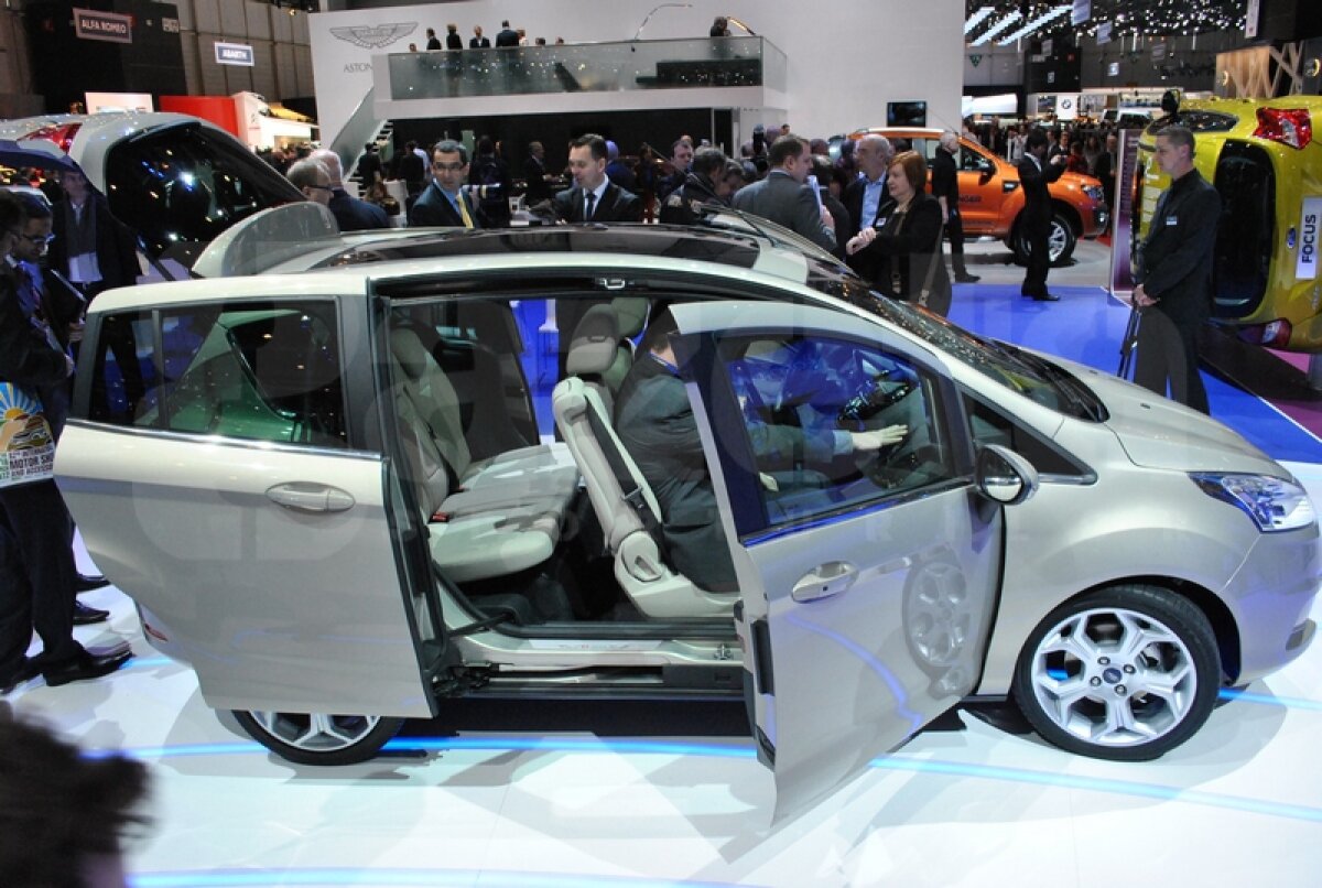 FOTO & VIDEO Salonul Auto de la Geneva » Ford B-Max, lansat oficial!