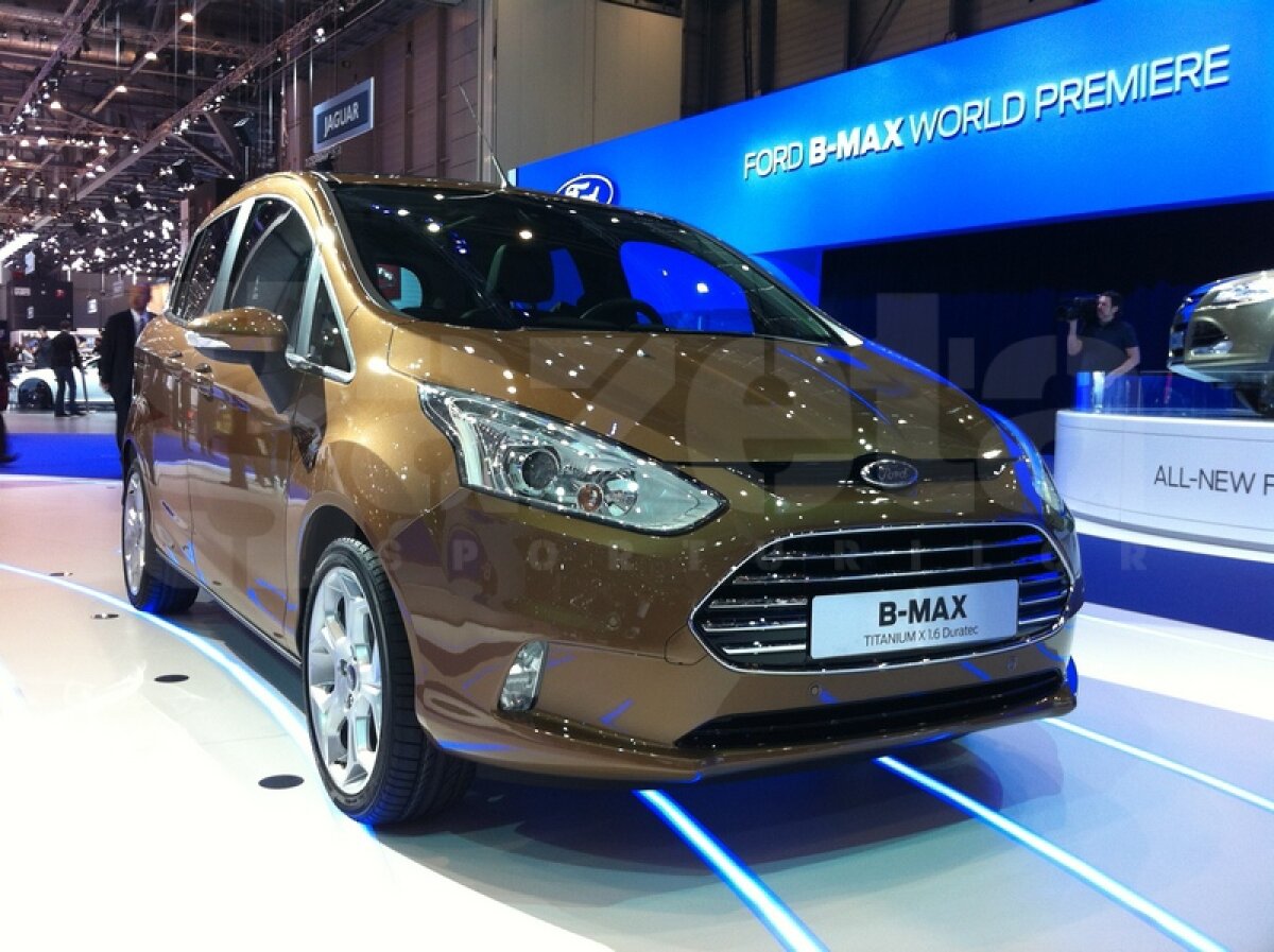 FOTO & VIDEO Salonul Auto de la Geneva » Ford B-Max, lansat oficial!