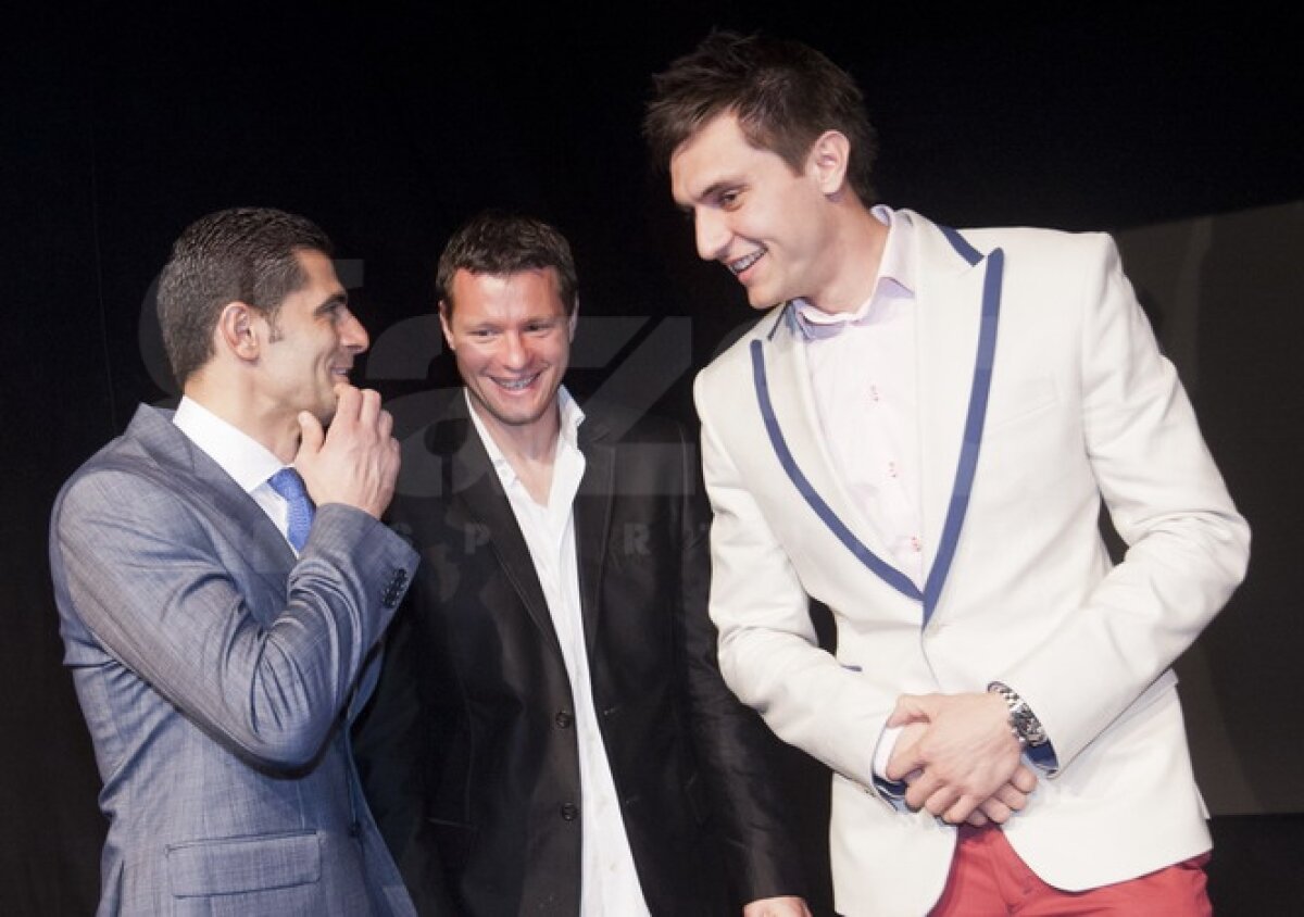 FOTO Întîlnire între rivali la ceas de seară » Coman către Tătăruşanu: "Să ieşi tu cel mai bun, dar Rapid să ia titlul!"