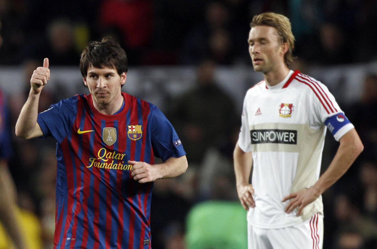 VIDEO & FOTO Barcelona - Leverkusen 7-1. APOEL produce surpriza şi o elimină pe Lyon la penalty-uri!