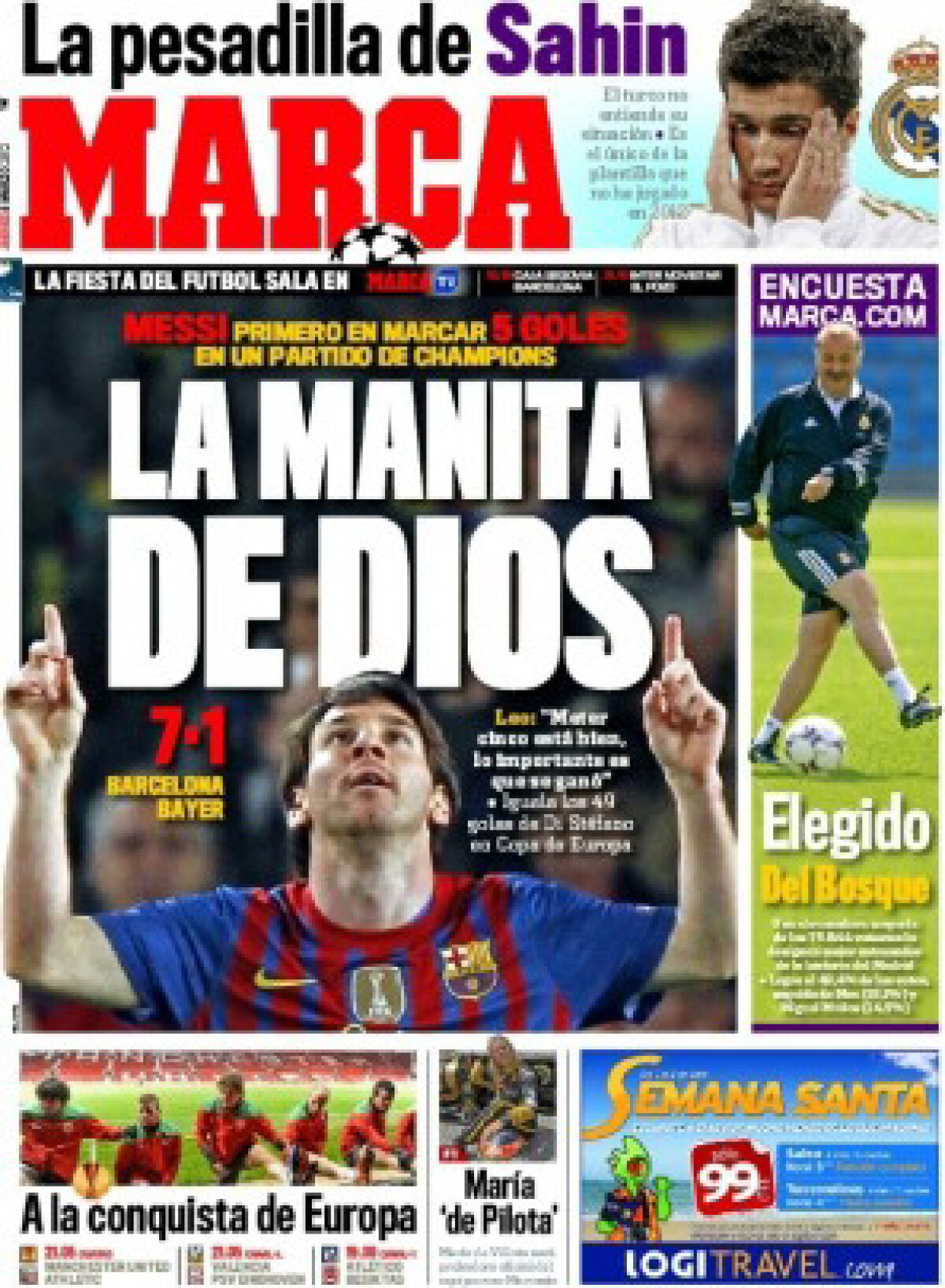 VIDEO Omul care depăşeşte limitele cu viteza sunetului » Messi, cinci goluri într-un meci de Ligă!