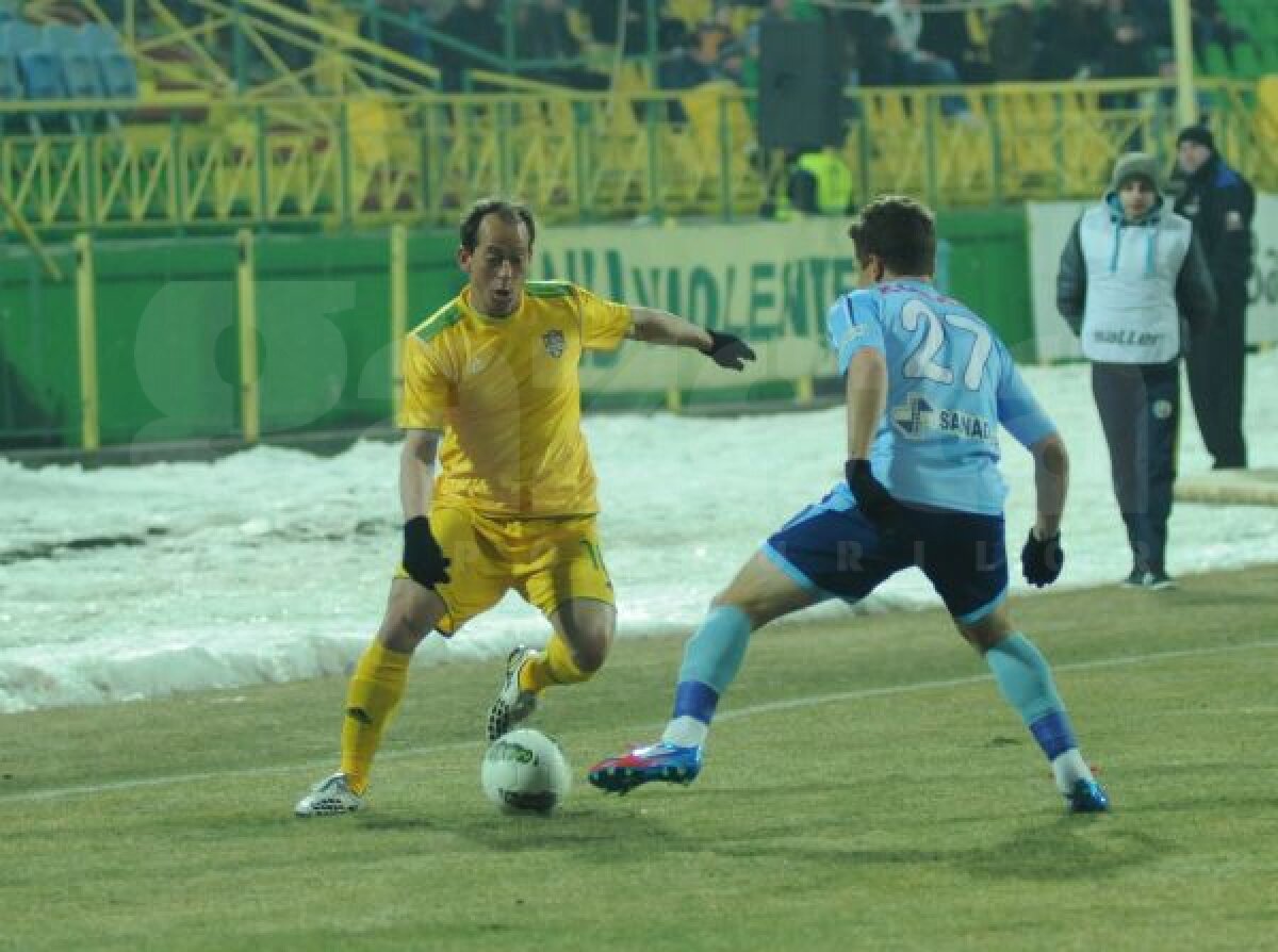 FOTO Vaslui cîştigă fără emoţii cu 4-0 în faţa Chiajnei, profitînd de gafele uluitoare ale portarului Baruch