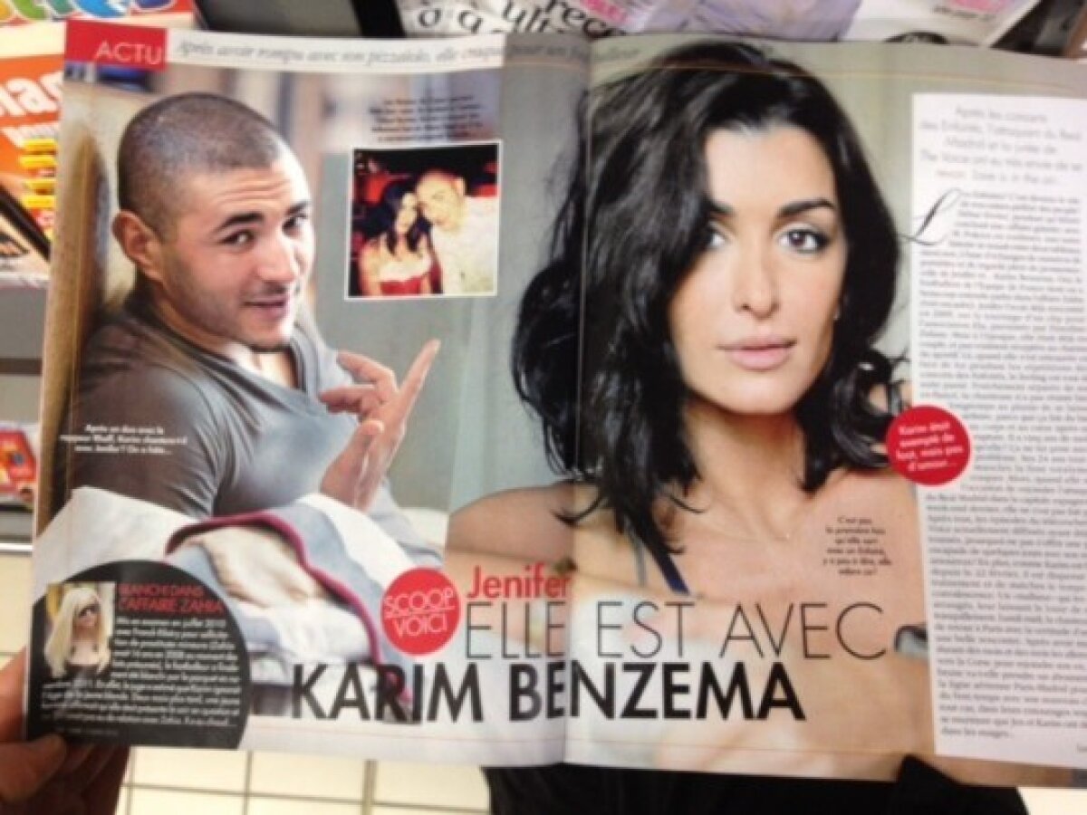 FOTO Benzema nu mai e singur. O cîntăreaţă a pus mîna pe el
