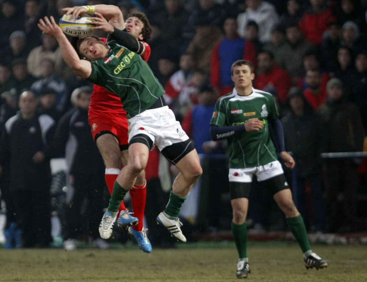 România verde » Naţionala de rugby a jucat cu Georgia într-un echipament surpriză