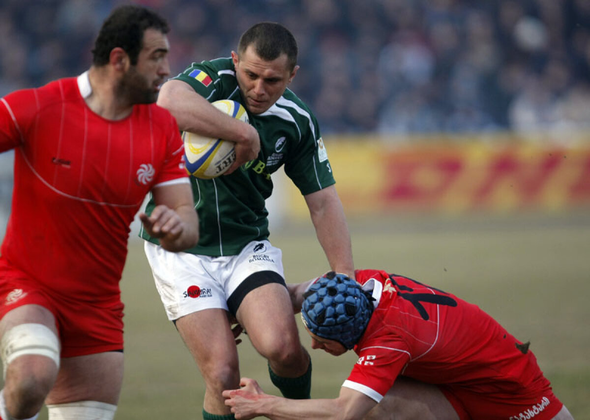 România verde » Naţionala de rugby a jucat cu Georgia într-un echipament surpriză