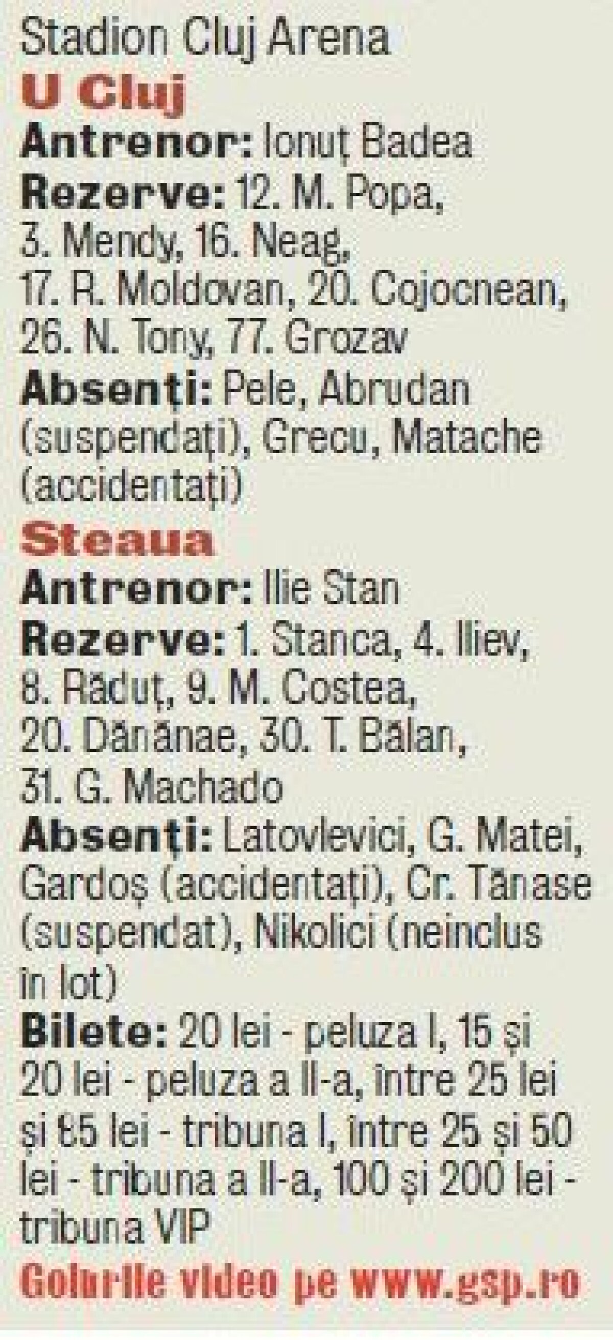 Azi îşi joacă şansele! » Steaua poate reveni în lupta pentru titlu