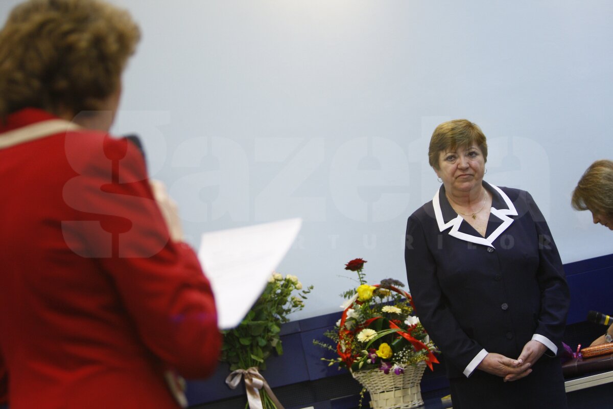 FOTO » Elena Frîncu a fost omagiată la ANST, alături de nume mari din sportul românesc