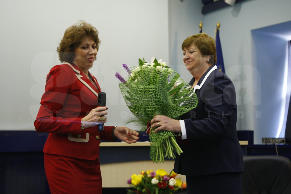 FOTO » Elena Frîncu a fost omagiată la ANST, alături de nume mari din sportul românesc