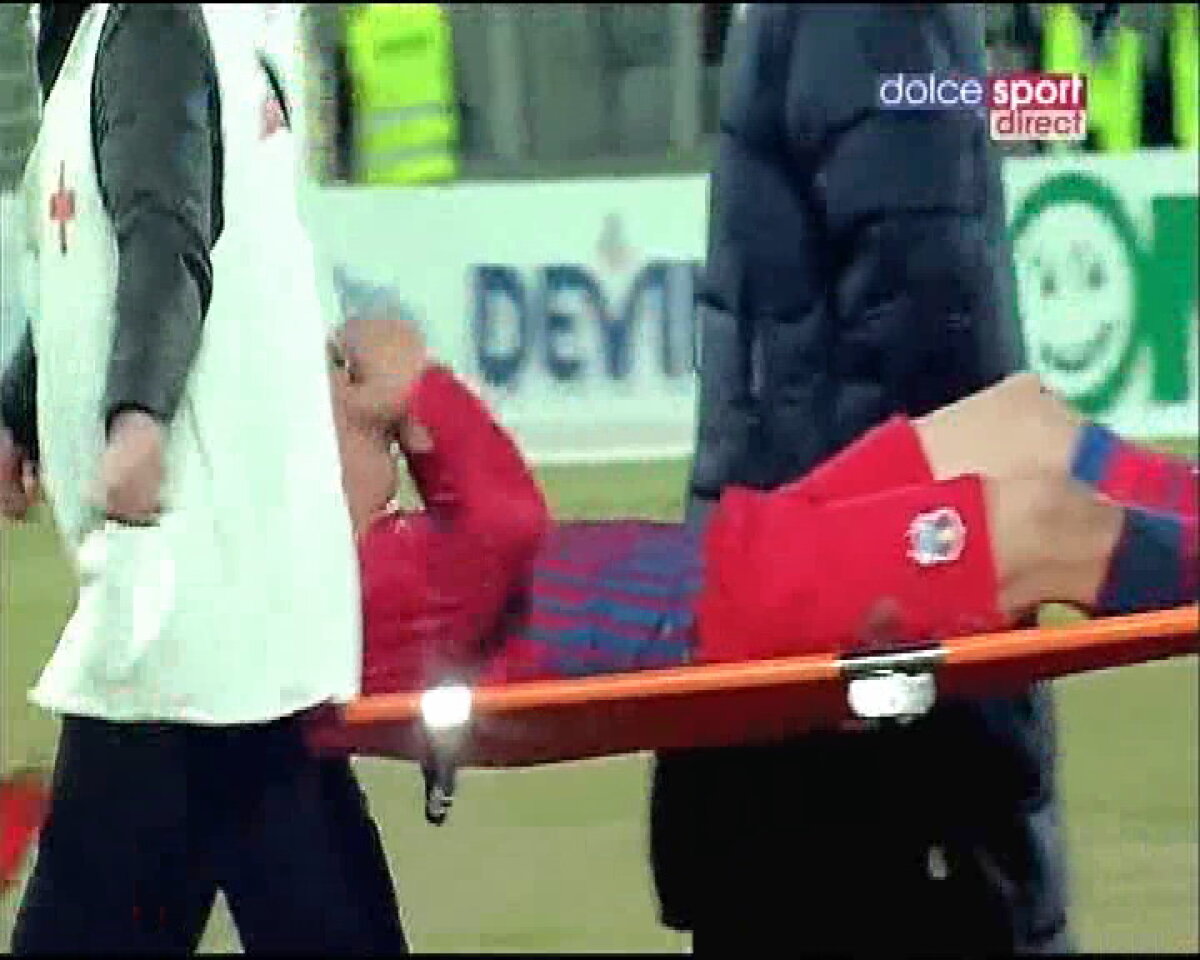 FOTO Blestemul fundaşului dreapta » În 20 de minute, doi "rupţi" la Steaua!