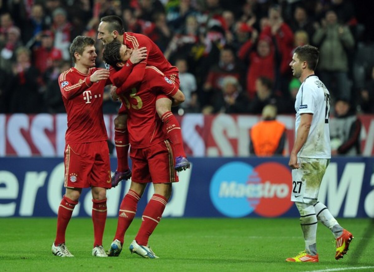 VIDEO&FOTO Inter, eliminat de Marseille din "optimi" (2-1, după 0-1 în tur). Bayern, 7-0 cu Basel: Gomez, 4 goluri!