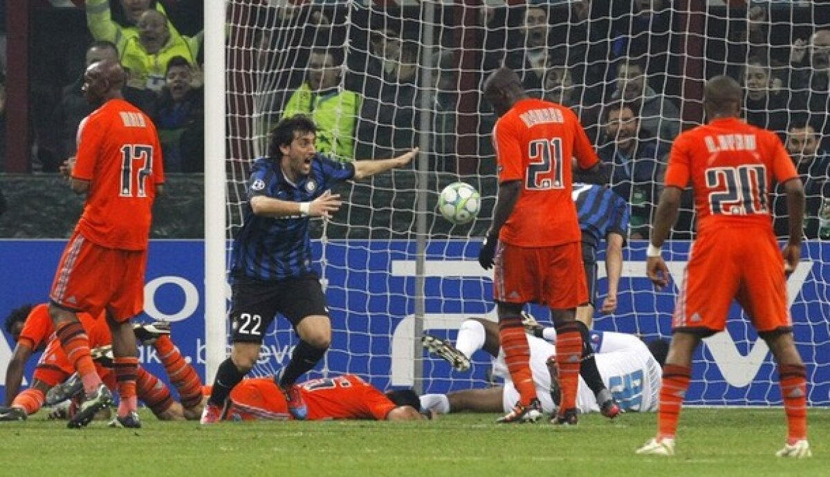VIDEO&FOTO Inter, eliminat de Marseille din "optimi" (2-1, după 0-1 în tur). Bayern, 7-0 cu Basel: Gomez, 4 goluri!