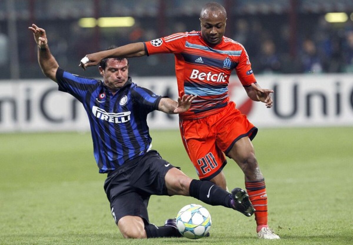 VIDEO&FOTO Inter, eliminat de Marseille din "optimi" (2-1, după 0-1 în tur). Bayern, 7-0 cu Basel: Gomez, 4 goluri!