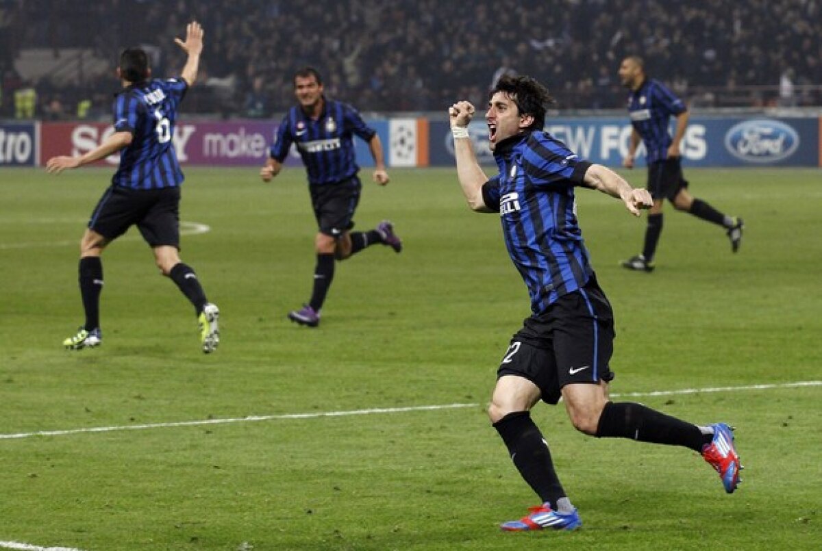 VIDEO&FOTO Inter, eliminat de Marseille din "optimi" (2-1, după 0-1 în tur). Bayern, 7-0 cu Basel: Gomez, 4 goluri!