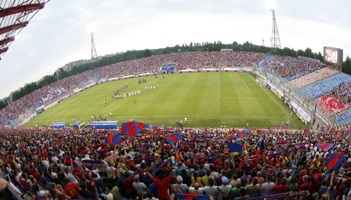 Cel mai bun gazon din Liga 1 » Steliştii au rămas mască ieri cînd au inspectat stadionul Ghencea