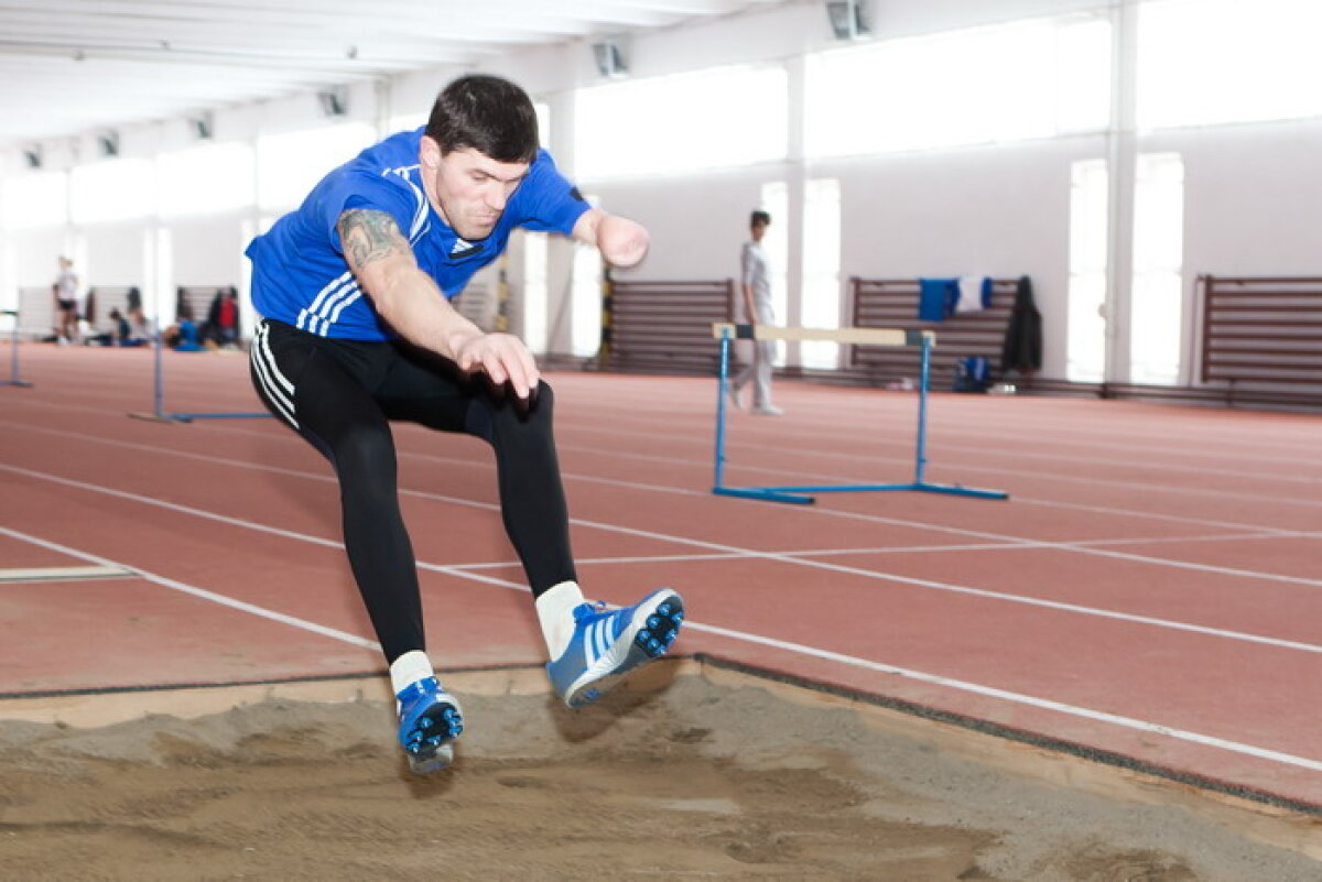 Zboară cu o aripă tăiată » Ieşeanul Florin Cojoc e primul atlet român care va concura la Jocurile Paralimpice