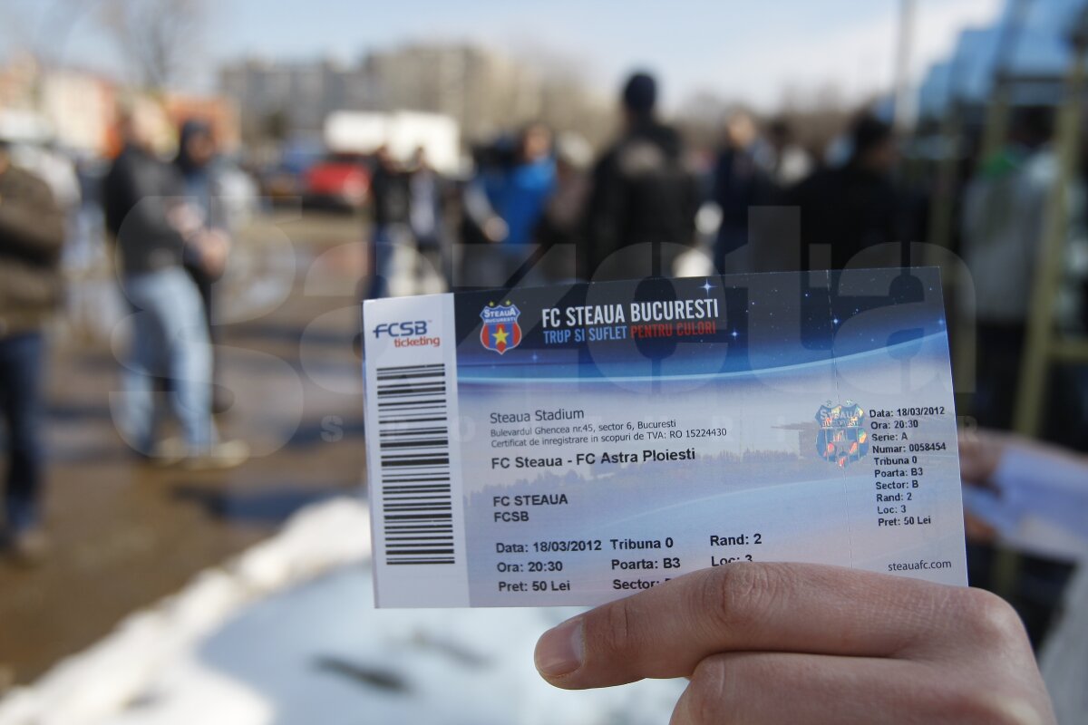 FOTO Naţional Arena e un stadion modern, dar fanilor le-a fost dor de Ghencea: 20.000 de bilete vîndute