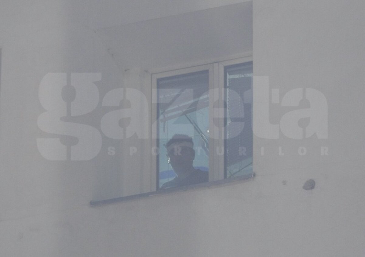 "Ultrasul" Borcea a încălcat sfatul medicilor » A urmărit meciul de la fereastra Spitalului de Urgenţă