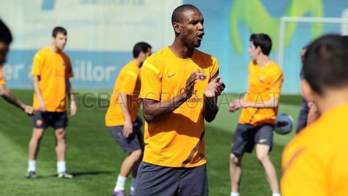 FOTO » Abidal e NEBUN după fotbal! » Şi azi s-a antrenat alături de colegi